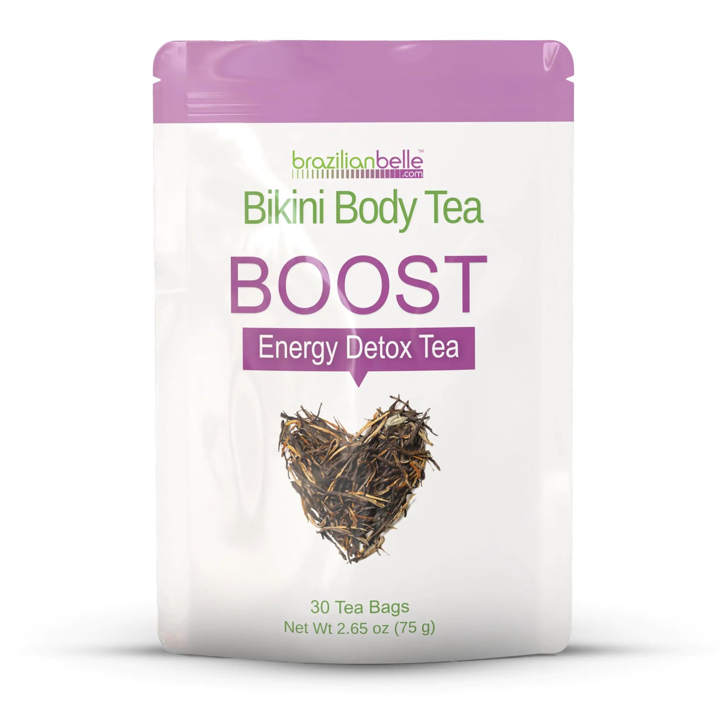 Bikini Body Slimming Detox Tea - Laxative-Free Colon Cleanse Tea to Support a Healthy Weight - Gentle Cleansing Detox Tea for Belly Bloating Relief. All Natural Herbal Tea Blend (30 ct)