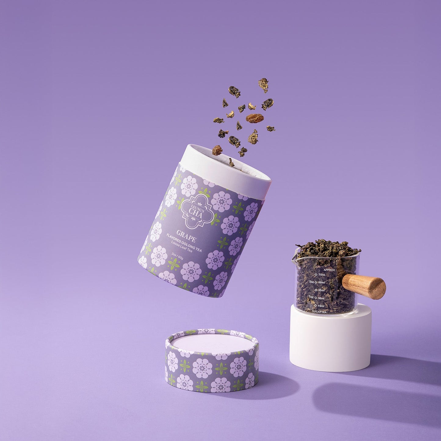 Leung's Cha Grape Oolong Tea-2