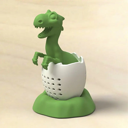 Dinosaur Tea Infuser with T-Rex Tea Bag Silicone
