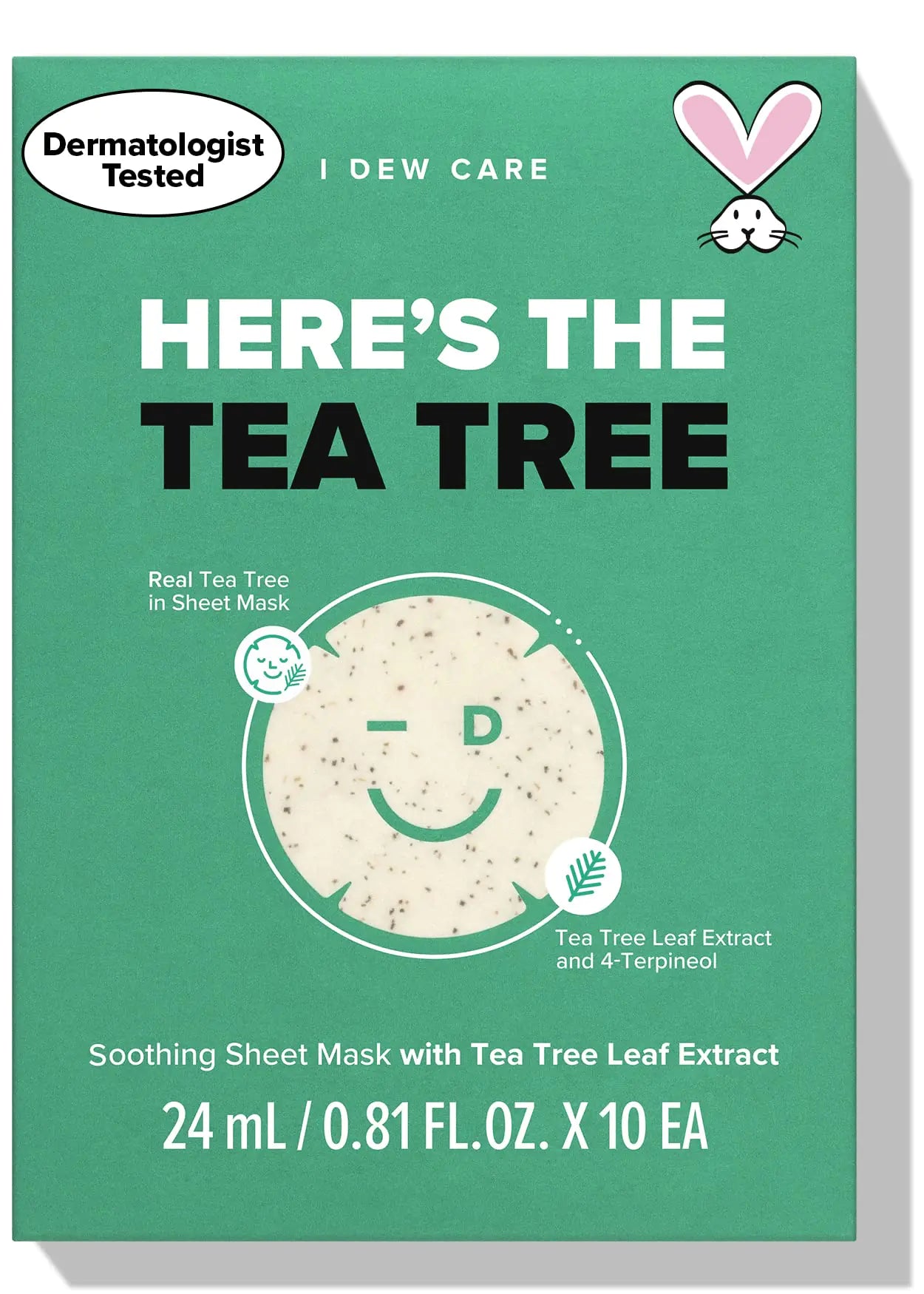 Tea Tree Tranquility Sheet Masks | Balancing & Soothing Set (10 Count)