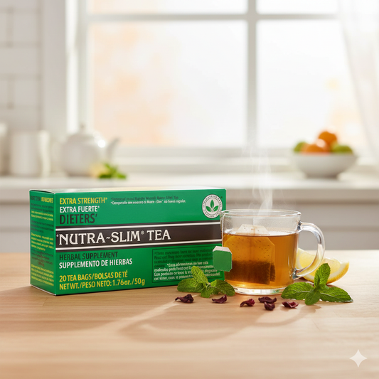 Triple Leaves Brand Nutra-Slim Tea (20 Tea Bags) Extra Strength Dieters’ Tea - Dietary Detox Tea