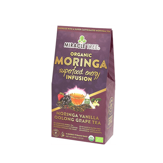 Organic Moringa Vanilla Oolong Grape Tea
