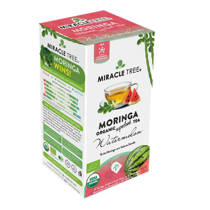 Miracle Tree's Organic Moringa Tea, Watermelon