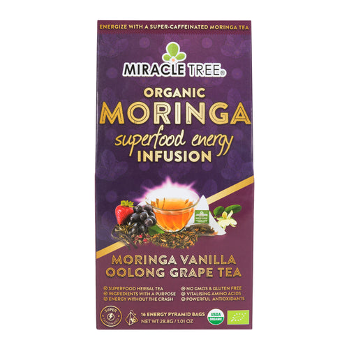 Moringa Vanilla Oolong Grape Tea