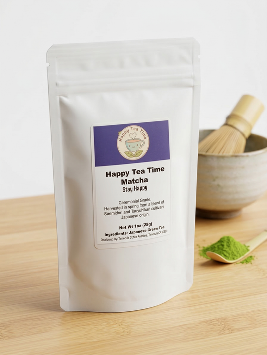 Happy Tea Time Ceremonial Matcha (1oz)