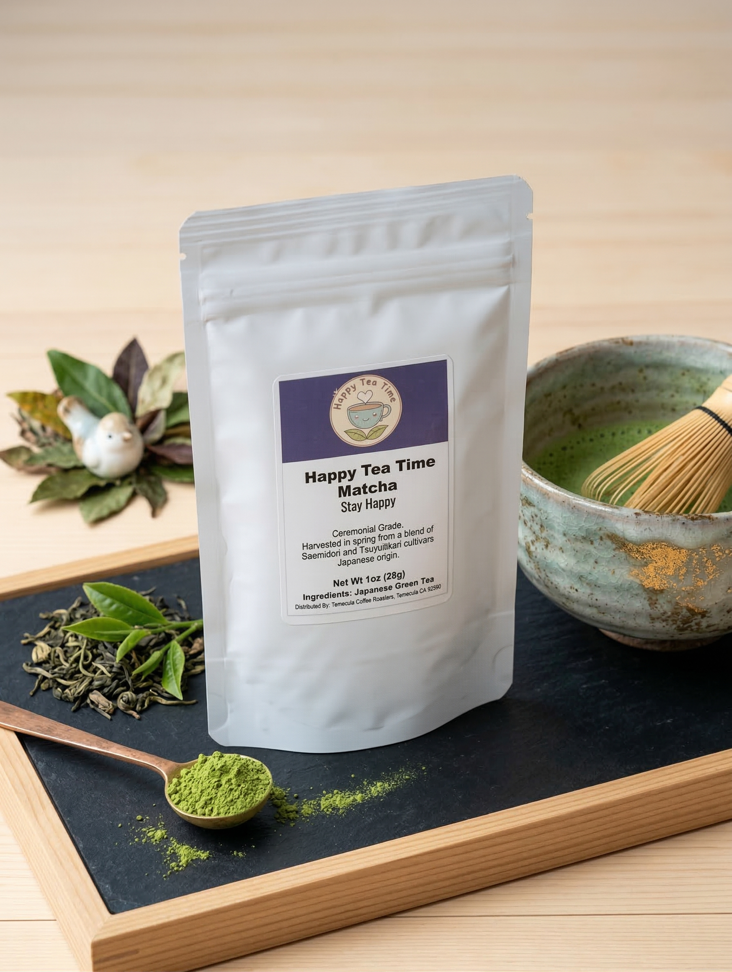 Happy Tea Time Ceremonial Matcha (1oz)