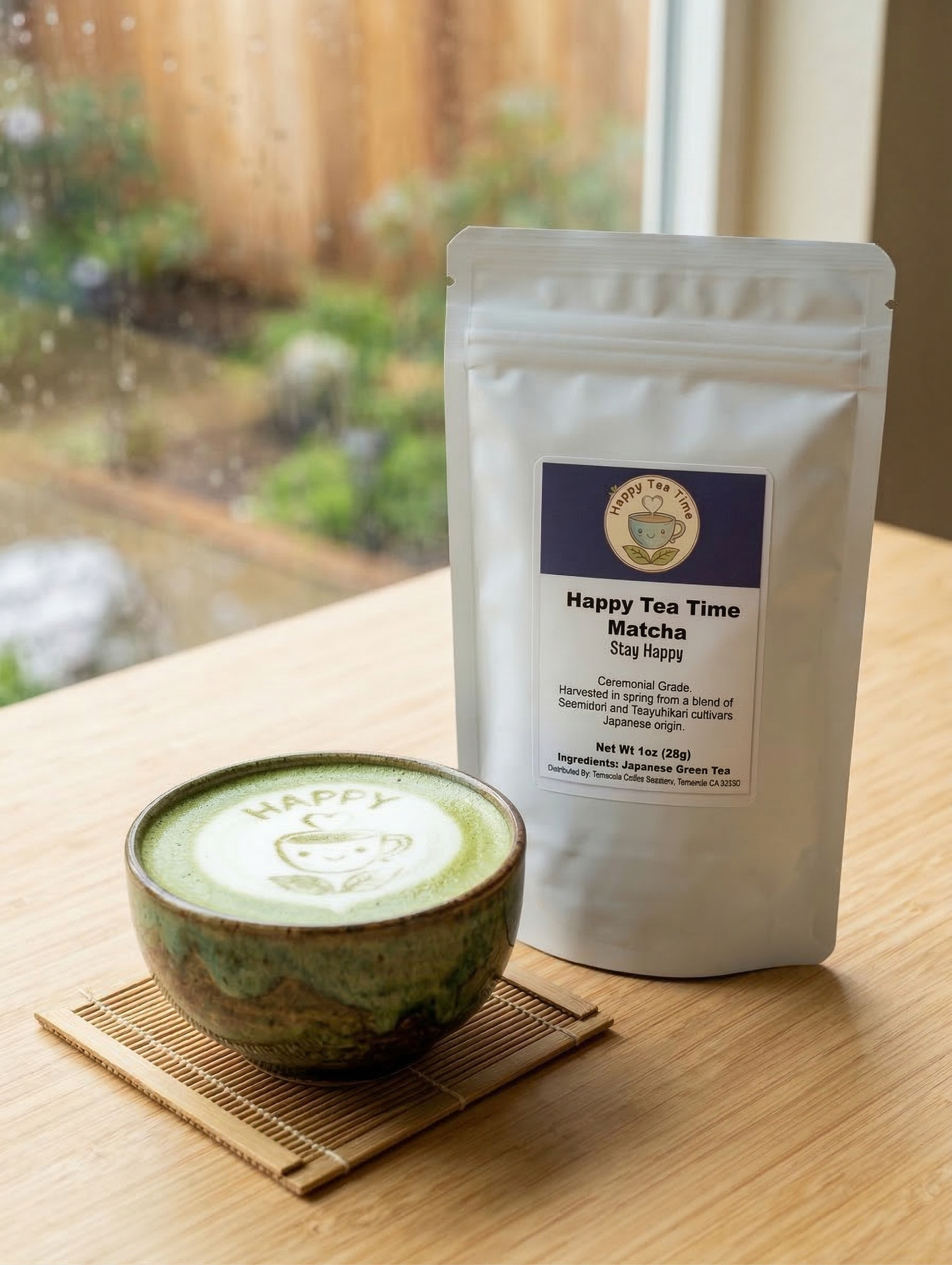 Happy Tea Time Ceremonial Matcha (1oz)