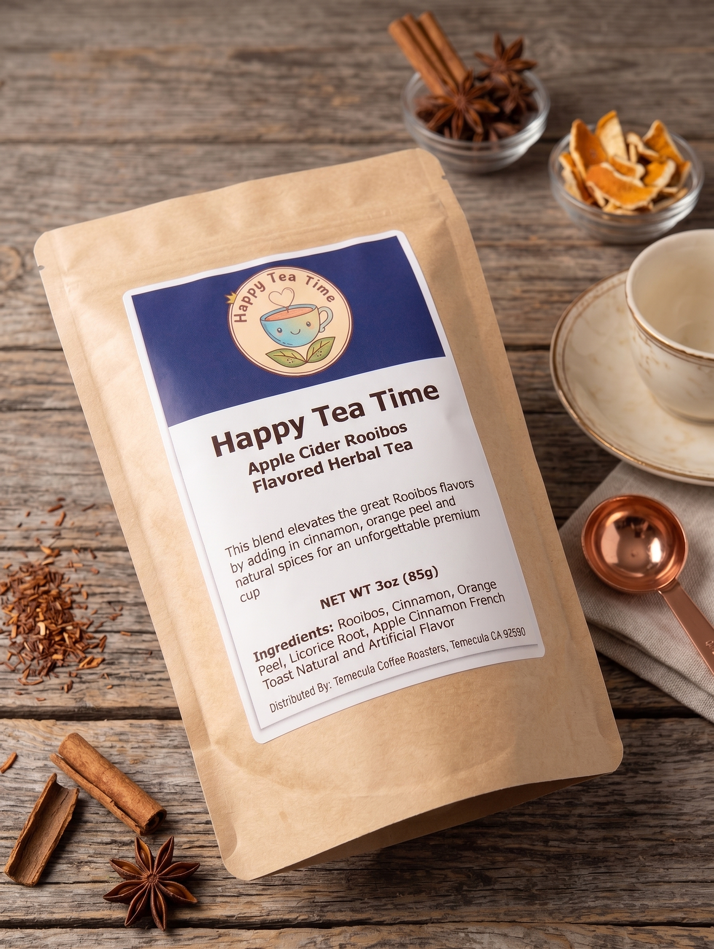Apple Cider Rooibos Tea (3oz)
