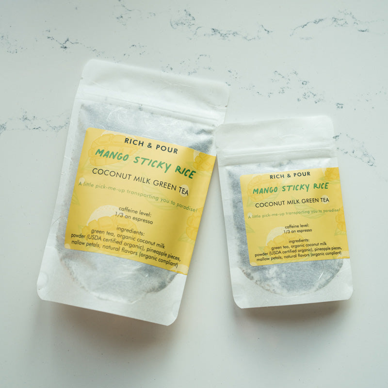 Mango Sticky Rice Coconut Milk Green Tea Blend