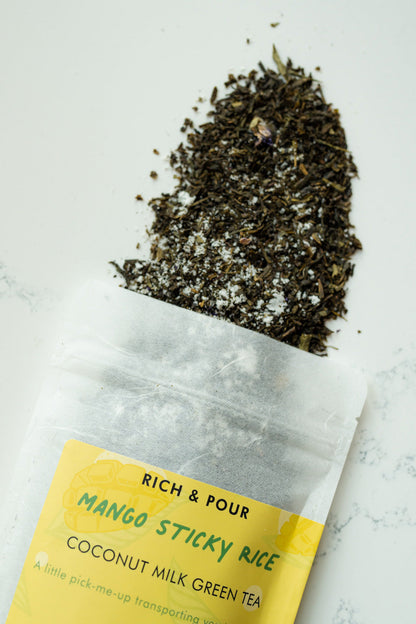 Mango Sticky Rice Coconut Milk Green Tea Blend