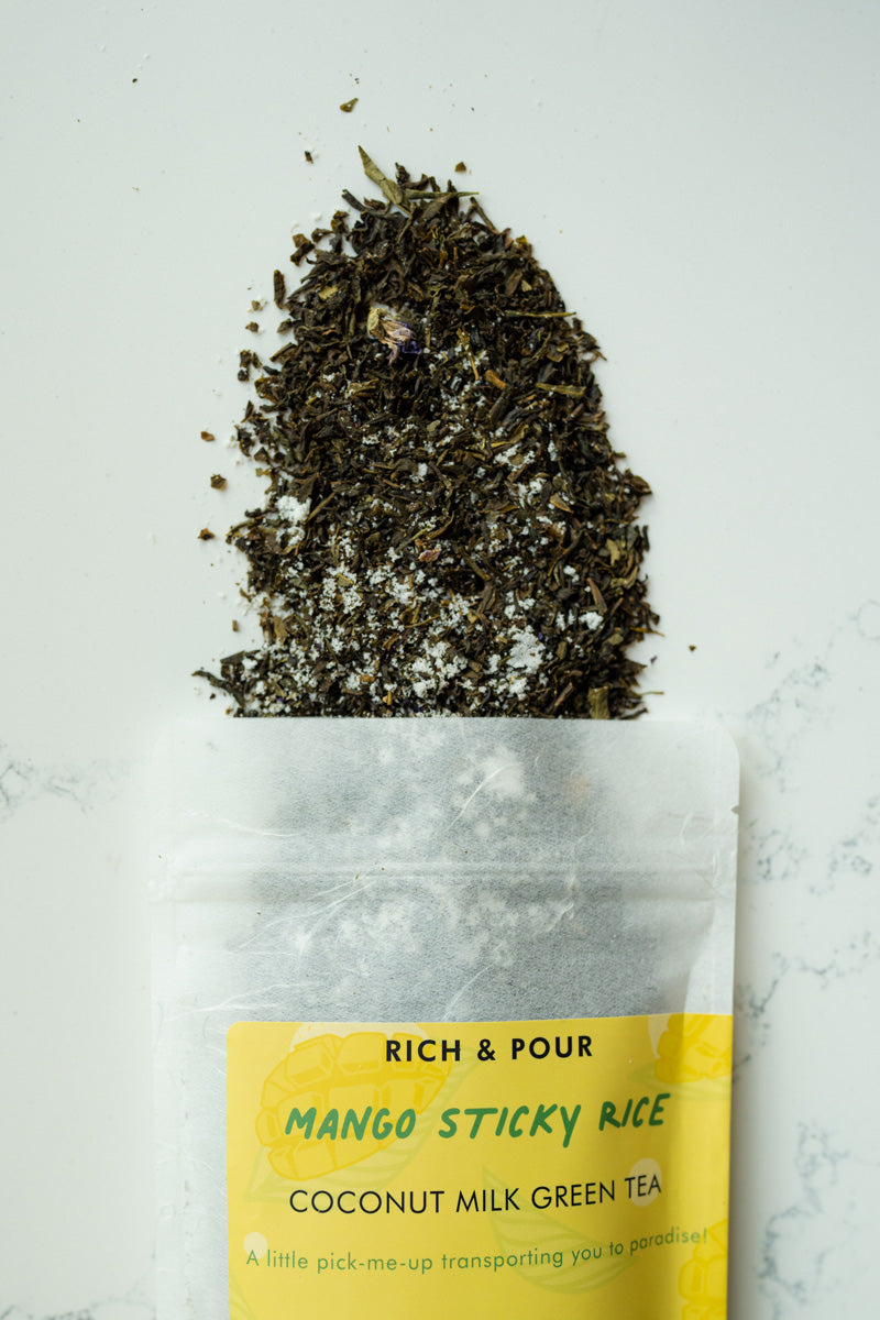 Mango Sticky Rice Coconut Milk Green Tea Blend