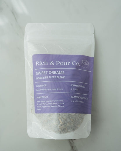 Sweet Dreams: Lavender Sleep Blend Tea