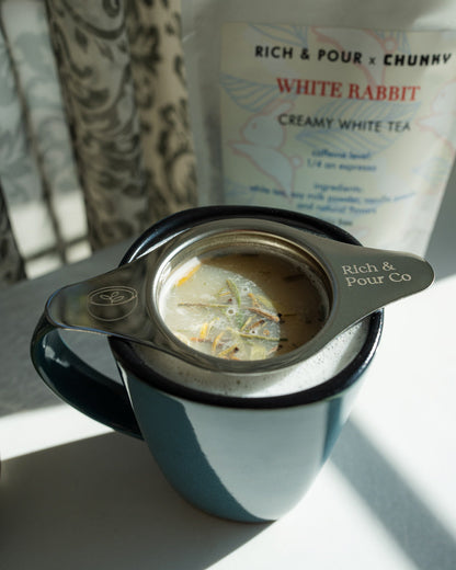 Stainless Steel Infuser | Loose Leaf Tea & Coffee Fine Mesh Strainer