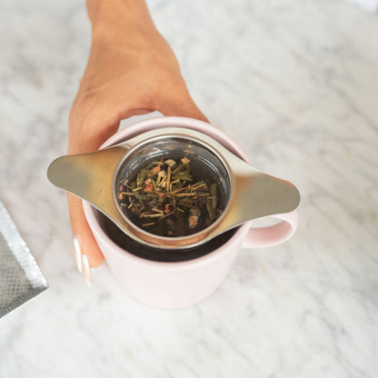 Stainless Steel Infuser | Loose Leaf Tea & Coffee Fine Mesh Strainer