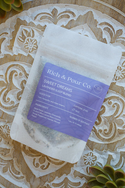 Sweet Dreams: Lavender Sleep Blend Tea